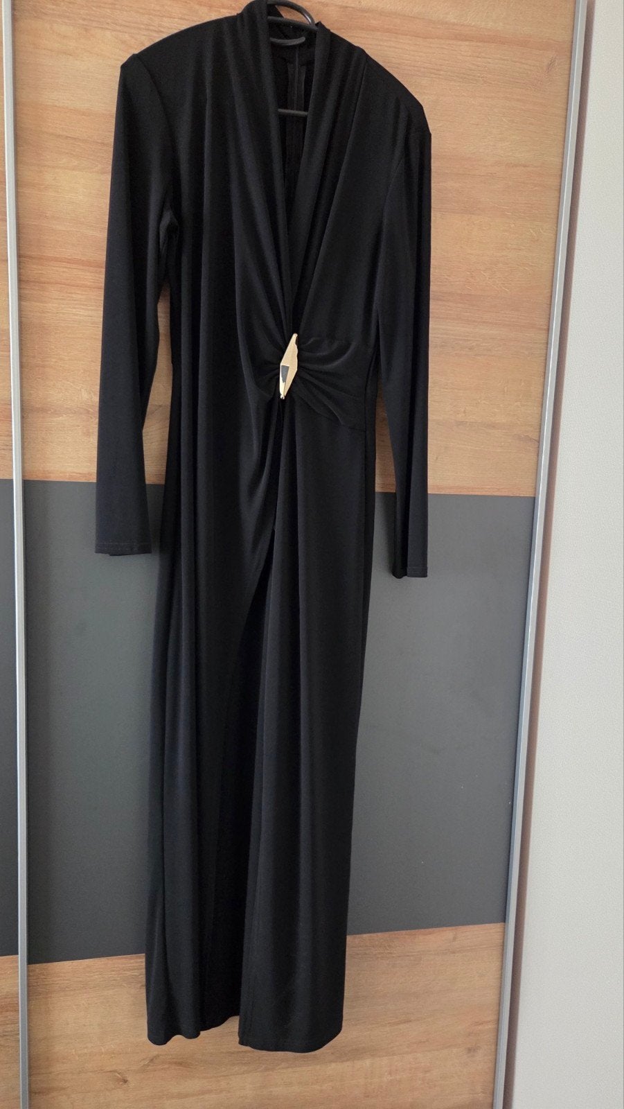 Joseph Ribkoff Zwarte Jumpsuit met Goudkleurige Gesp, Kleding | Dames, Jurken, Joseph Ribkoff, Ophalen of Verzenden, Zo goed als nieuw