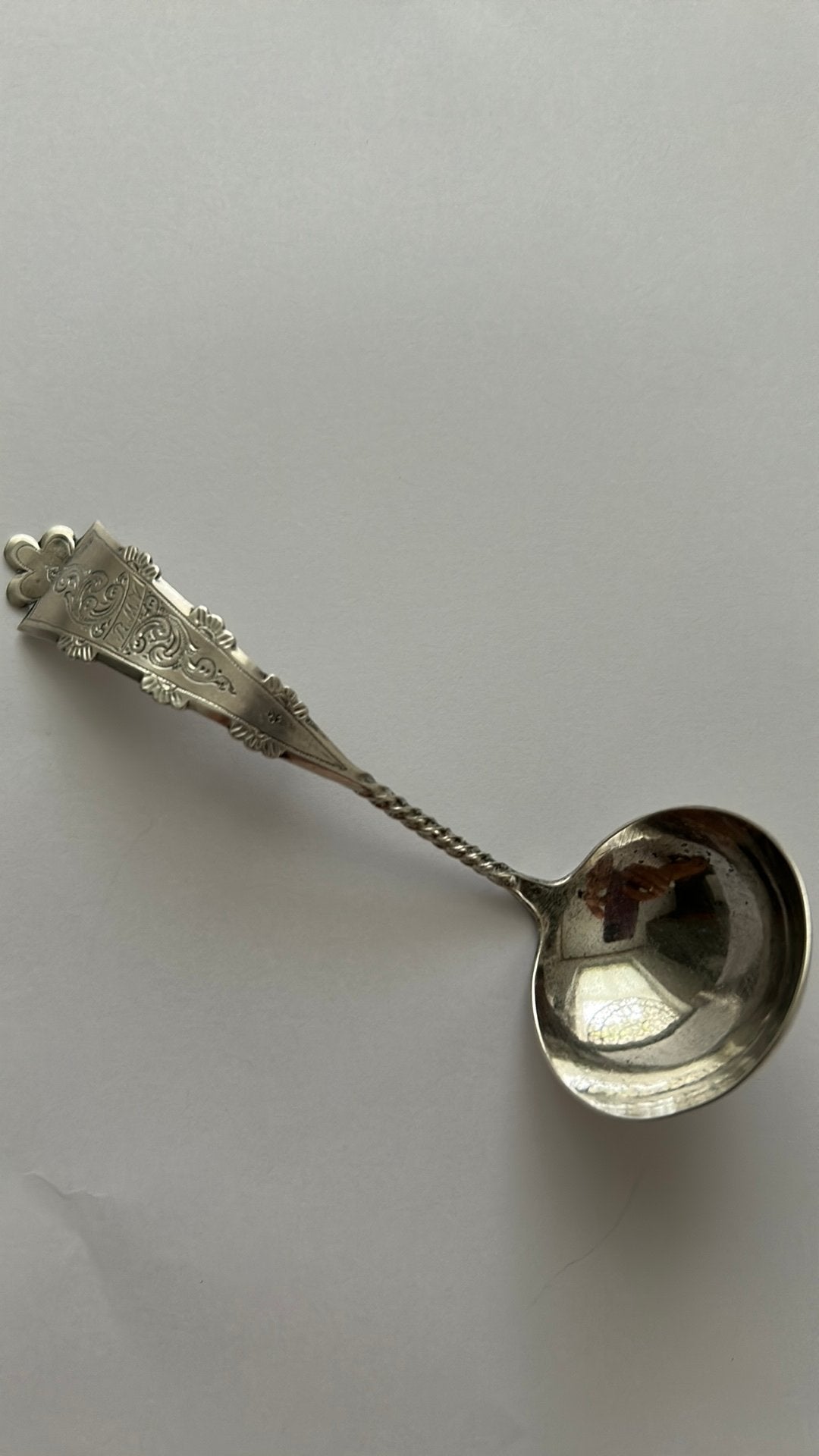 Zilveren roomlepel, Ophalen of Verzenden