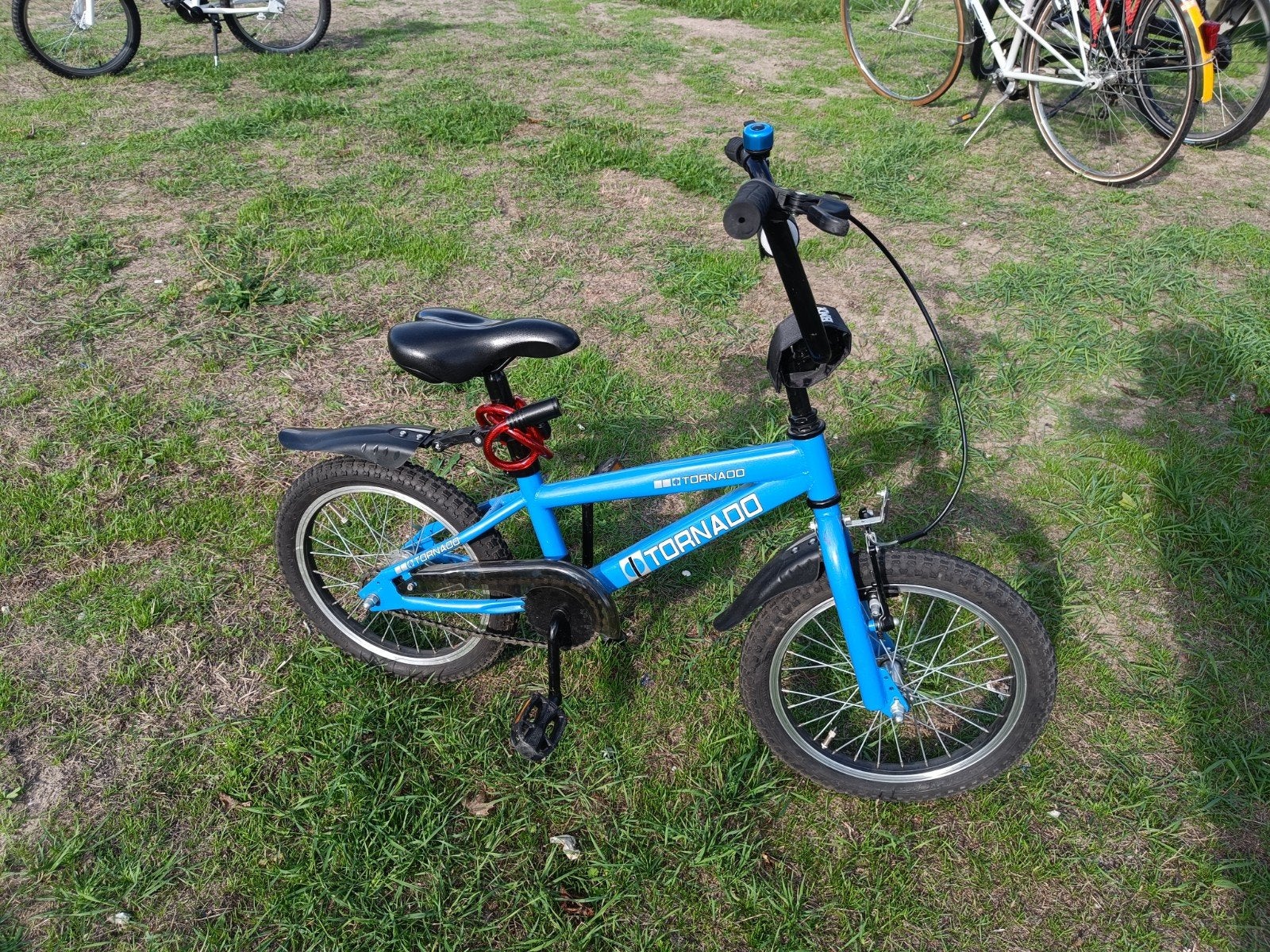 Tornado BMX kinderfiets 16 inch met zijwiel, Ophalen, Gebruikt, Staal, 16 tot 20 inch
