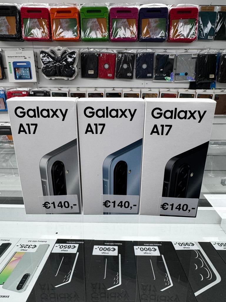 Samsung Galaxy A Serie Nieuw | Garantie & Voorraad, Zwart, Touchscreen, Nieuw, Ophalen of Verzenden