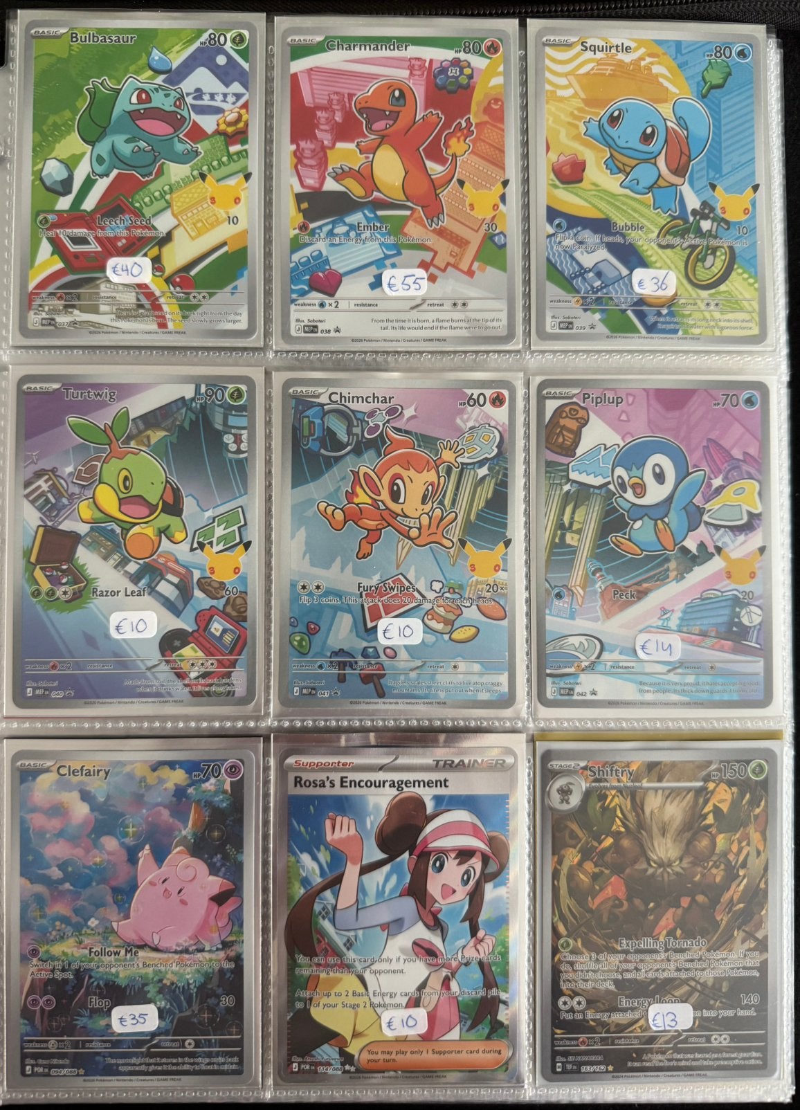 Diverse pokemon hits te koop, Ophalen of Verzenden, Zo goed als nieuw, Meerdere kaarten