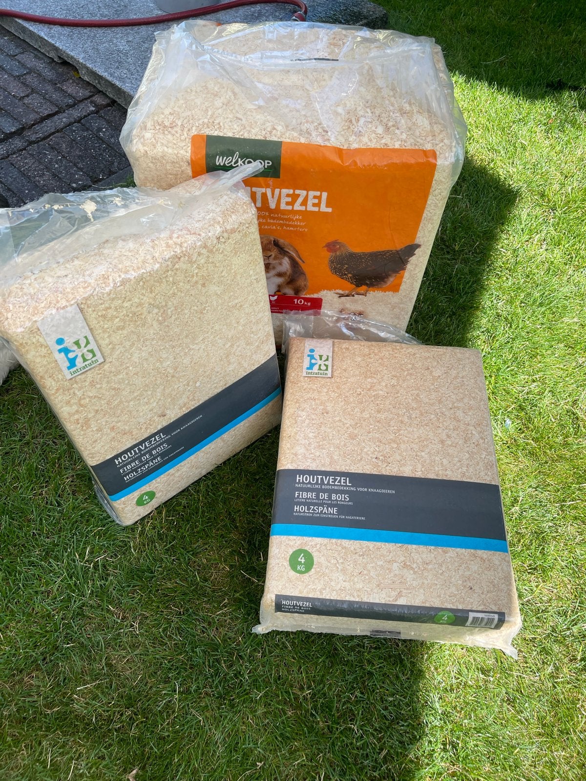 18 kg zaagsel, Ophalen, Nieuw