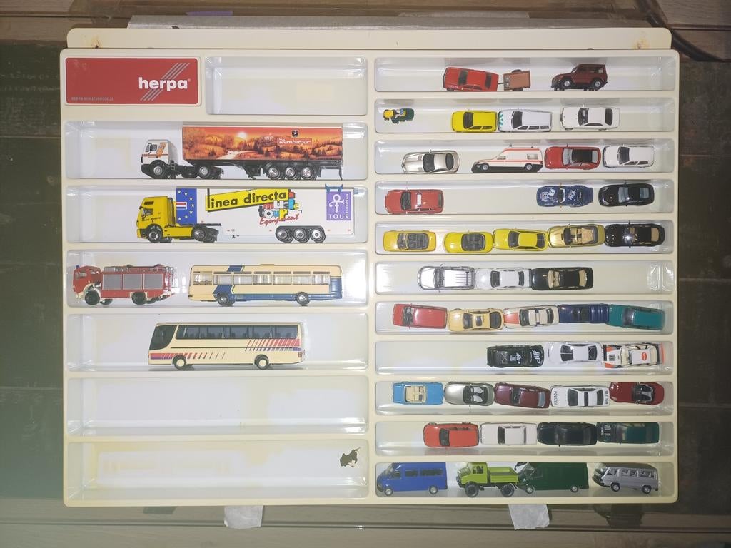 Modelauto's Truck Bus HO Wiking Herpa ect. 1:87, Ophalen of Verzenden, Gebruikt, Auto