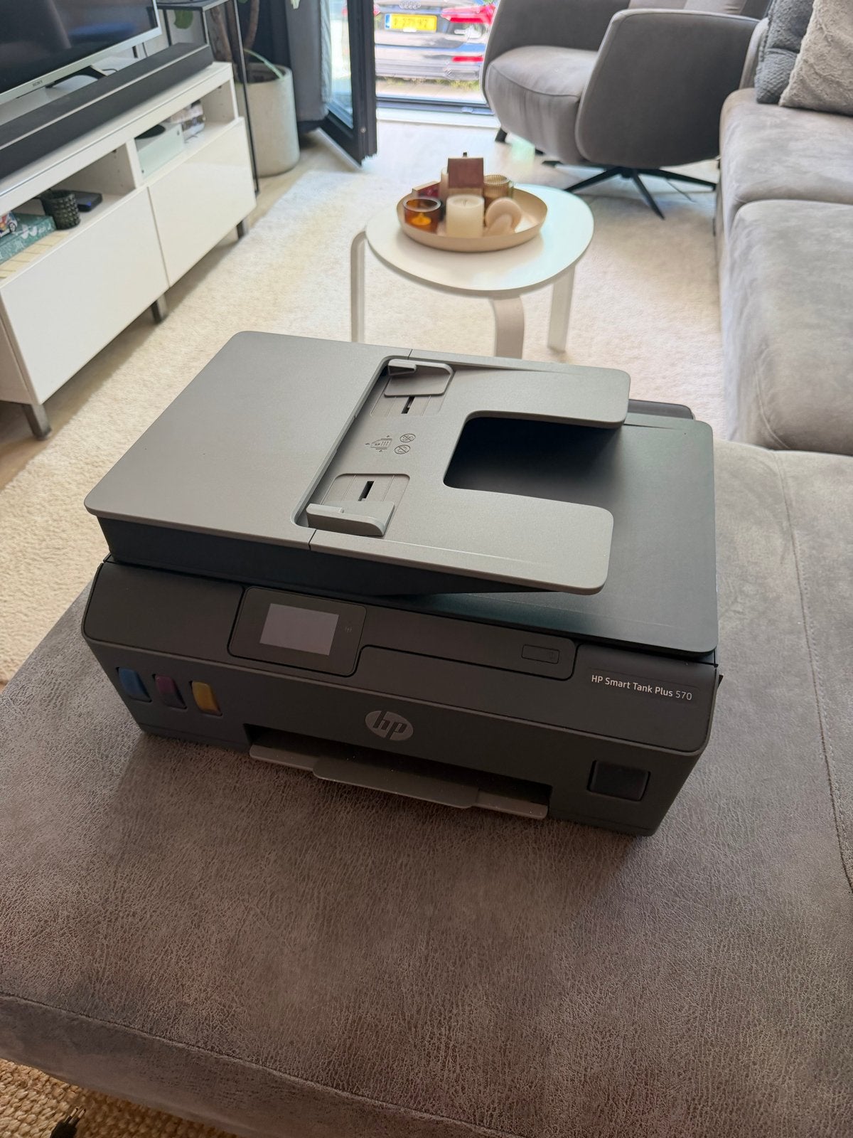 HP Smart Tank Plus 570 All-in-One Printer inc. inkt, Computers en Software, Printers, Ophalen, Inkjetprinter, All-in-one, Kleur printen