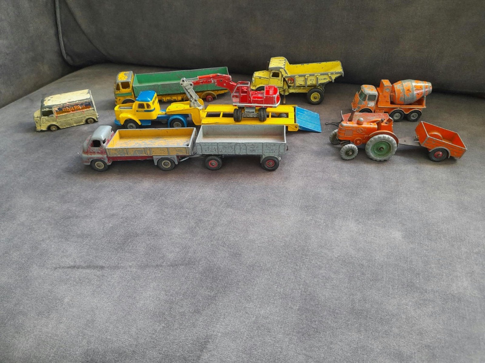 Vintage Speelgoedvoertuigen Collectie - Matchbox/Dinky Toys, Ophalen of Verzenden, Gebruikt