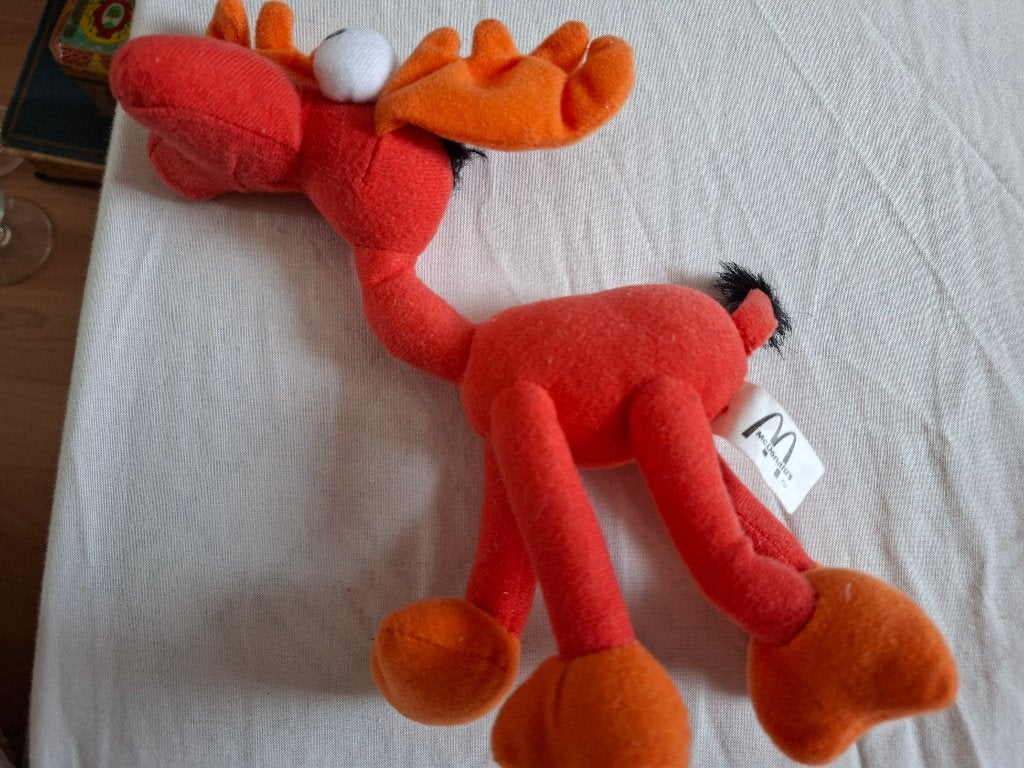 happy meal knuffel van een eland, Ophalen of Verzenden, Overige typen