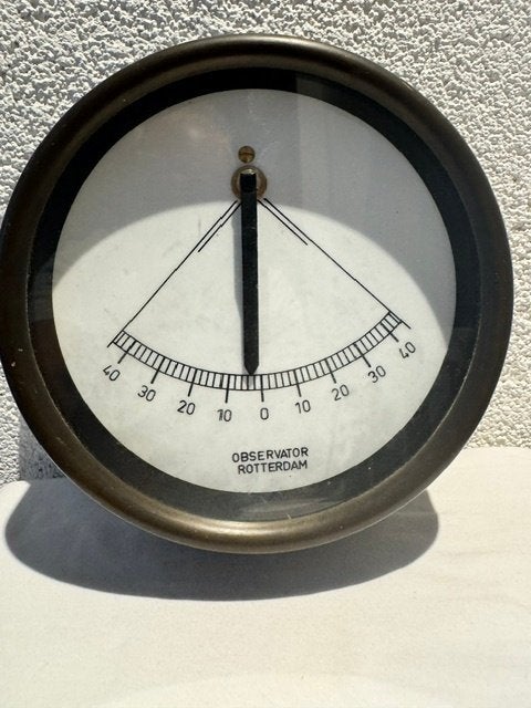 Messing Clinometer ( Observator Rotterdam ), Ophalen of Verzenden, Zo goed als nieuw, Motorboot of Zeilboot, Overige typen