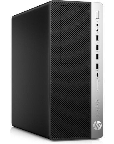 HP EliteDesk 800 G3 TWR Desktop, 256 GB, 8 GB, Ophalen of Verzenden, Zo goed als nieuw