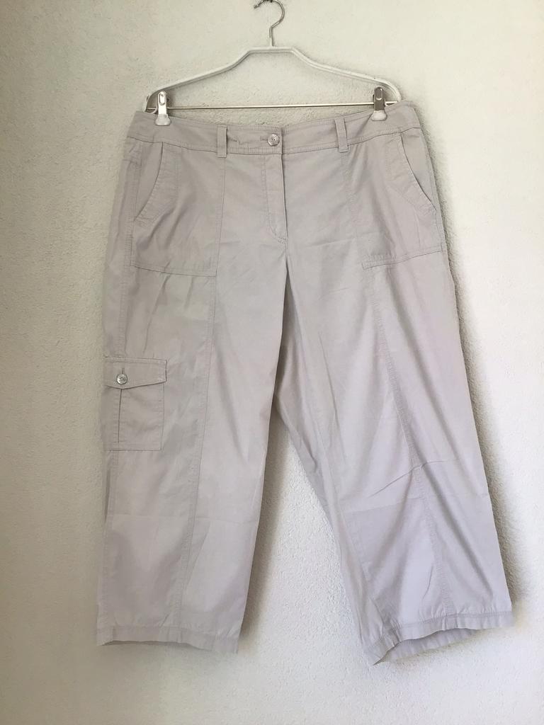 Gerry Weber Capri Broek beige maat 44, Beige, Maat 42/44 (L), Ophalen of Verzenden, Zo goed als nieuw