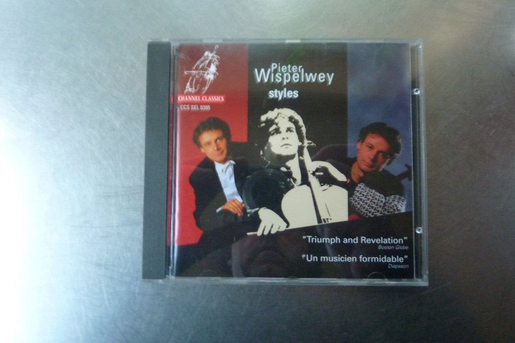 Pieter Wispelwey - Styles, Overige typen, Ophalen of Verzenden, Zo goed als nieuw, Barok