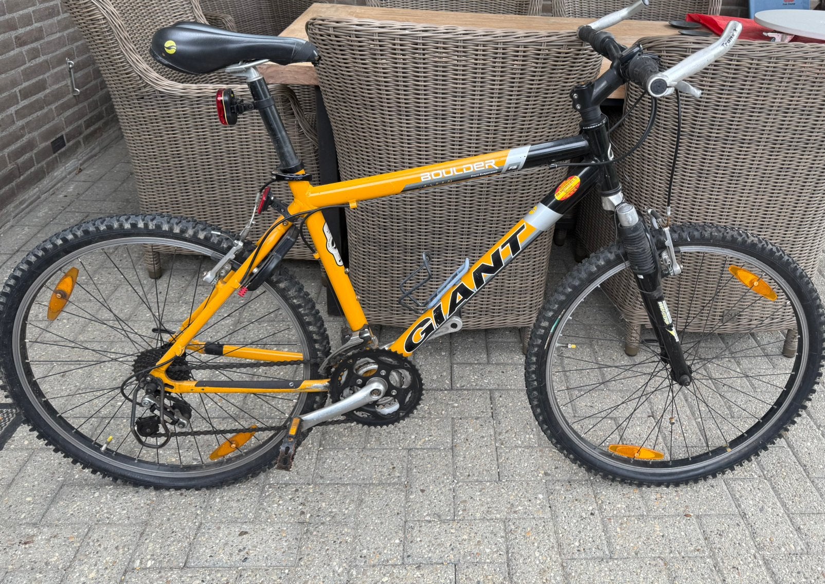 Giant Boulder F5 mountainbike, Fietsen en Brommers, Fietsen | Mountainbikes en ATB, Ophalen