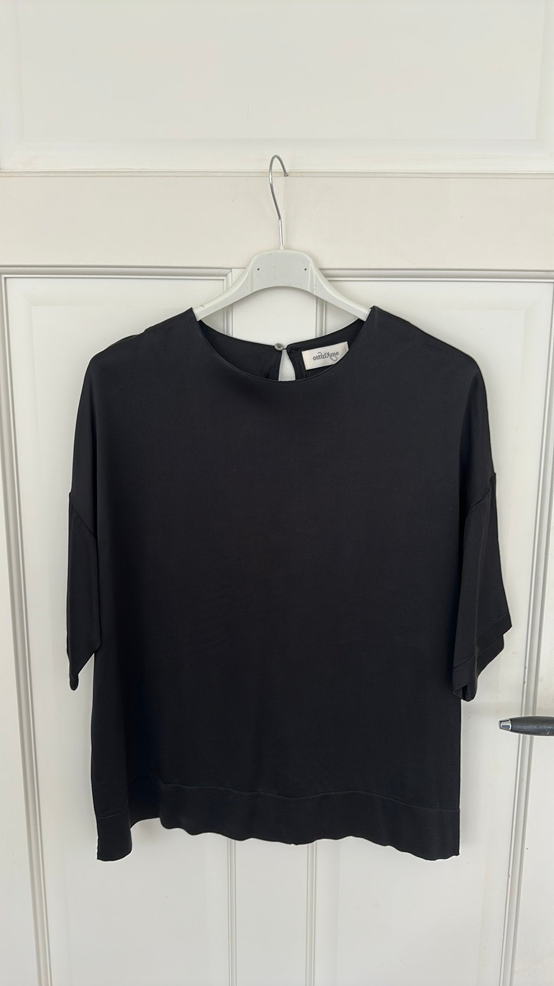 Top Ottod’ame maat 34 nieuw, Zwart, Nieuw, Ophalen of Verzenden, Korte mouw