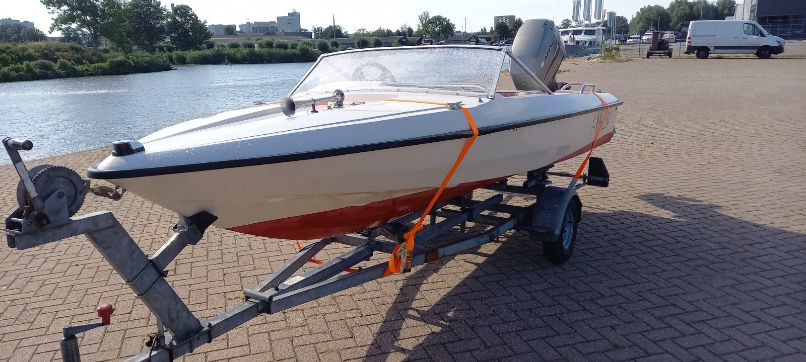 Fletcher arrowflyt 14 met 60pk mariner efi 4 takt, Ophalen, Gebruikt, Viertaktmotor, Minder dan 70 pk