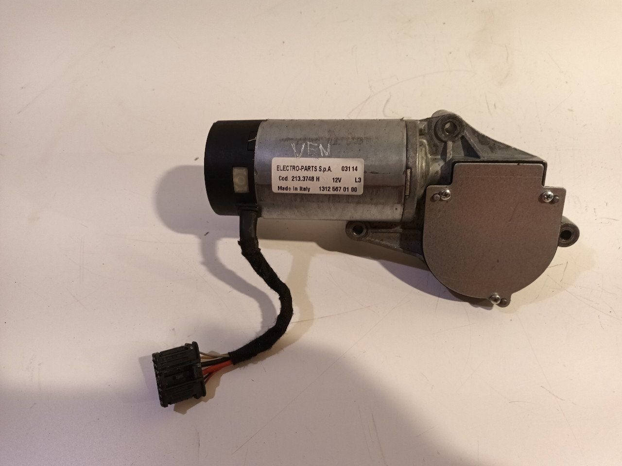 Motor open dak Fiat 500, Onderdelen@venauto.nl, Van der Ven Autorecycling B.V., Gebruikt, Ettenseweg 76, 4706 PB Roosendaal, The Netherlands