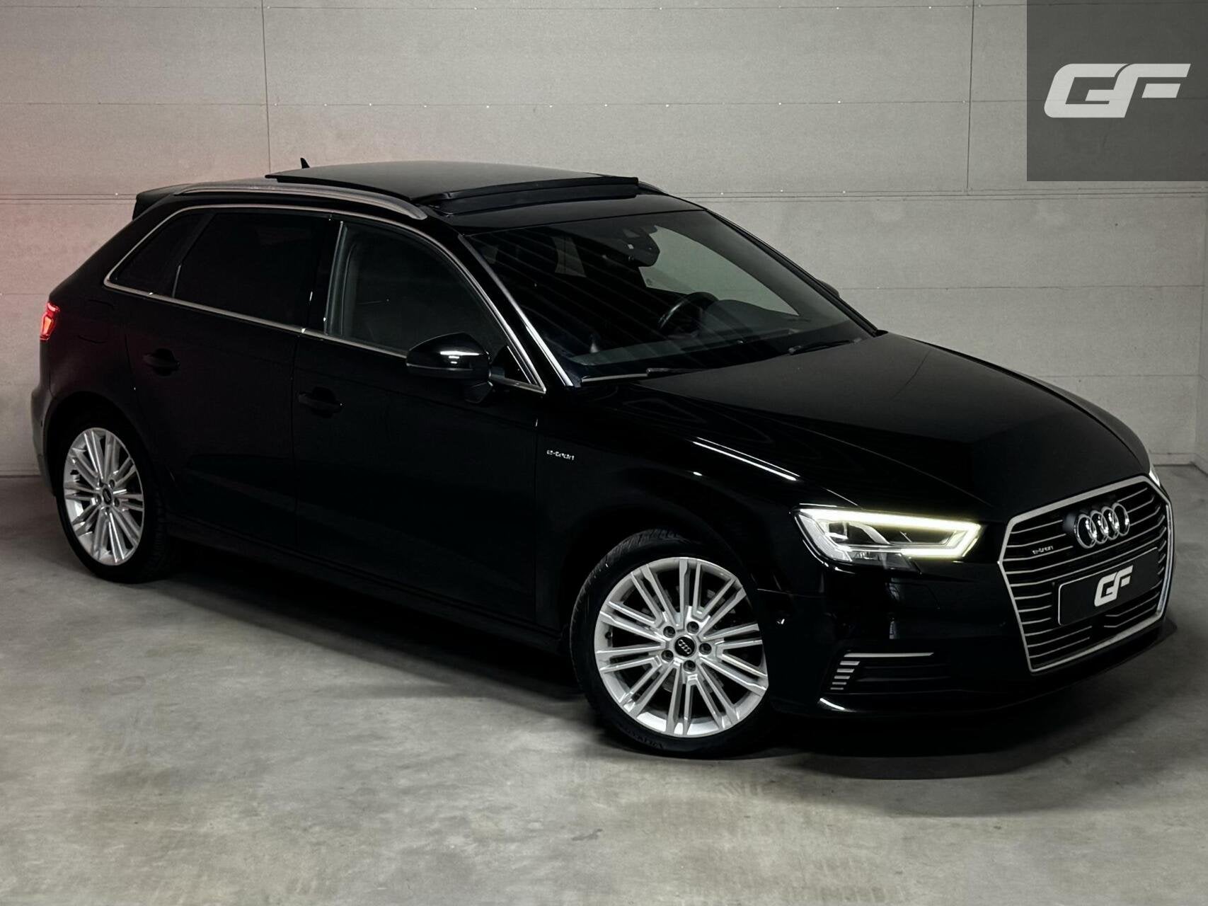 Audi A3 Sportback 1.4 e-tron Pano Virtual ACC DSG PDC NAP, Gebruikt, 4 cilinders, Leder en Stof, Zwart