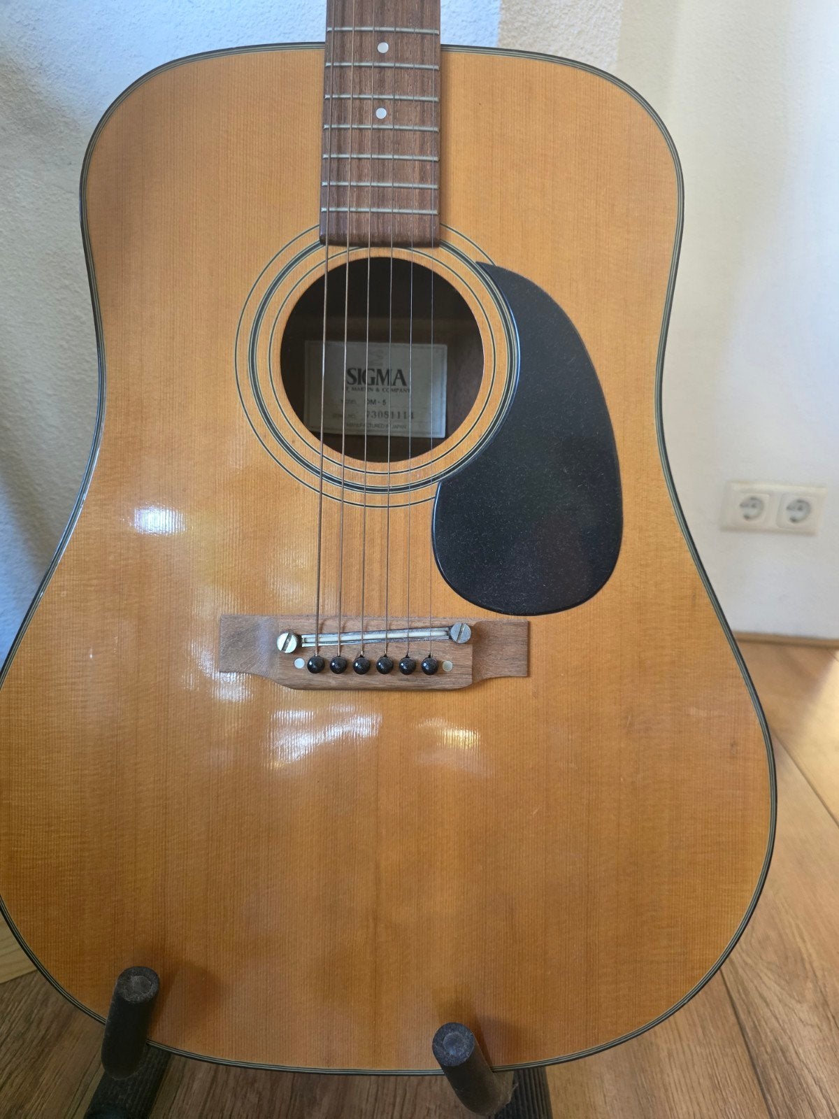 Vintage 1973 Sigma DM-5 C.F. Martin & Co. Westerngitaar, Ophalen, Gebruikt, Western- of Steelstringgitaar
