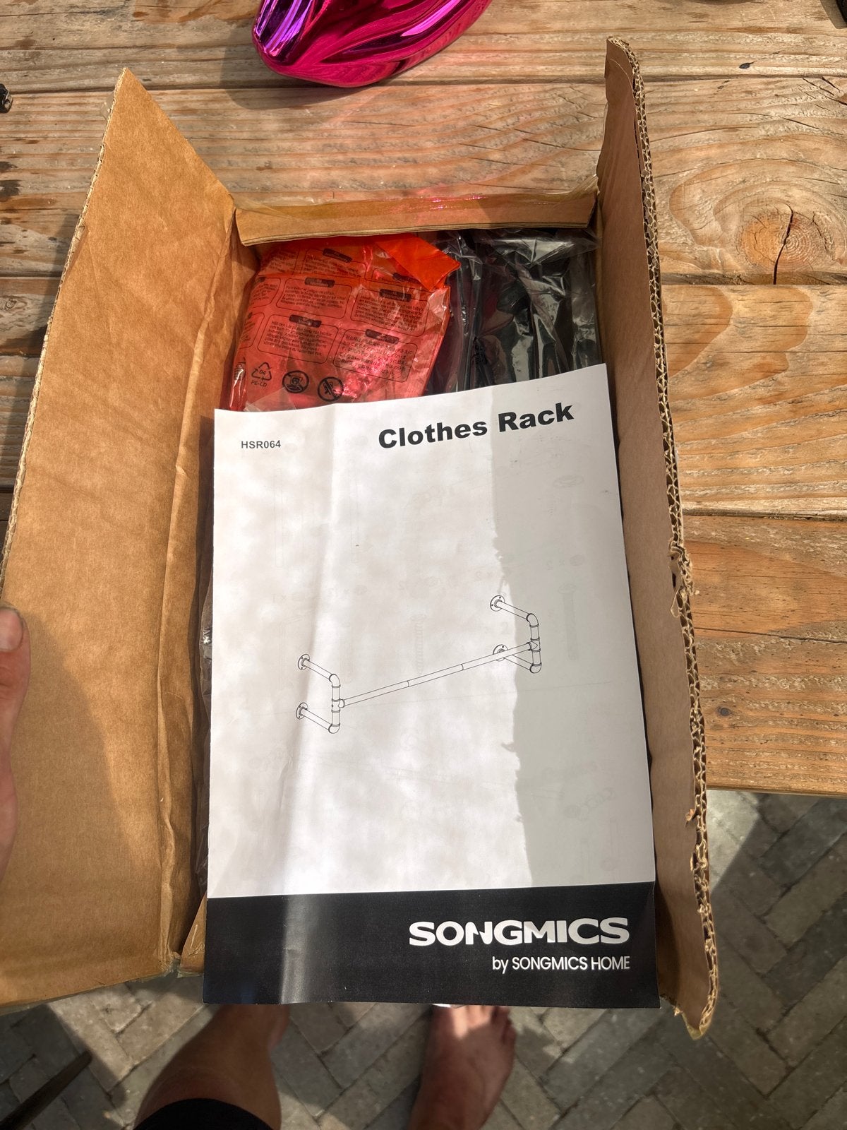 Nieuw SONGMICS Kledingrek HSR064, Ophalen, Nieuw