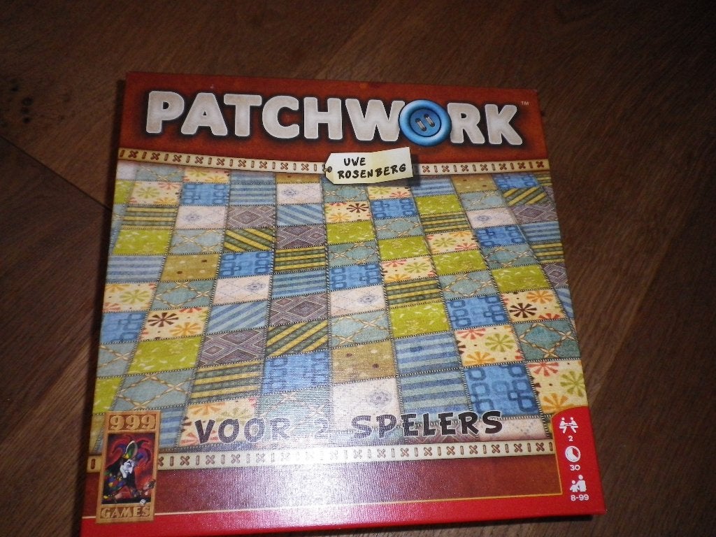 Patchwork 999 spel, Ophalen, Zo goed als nieuw, 999 Games