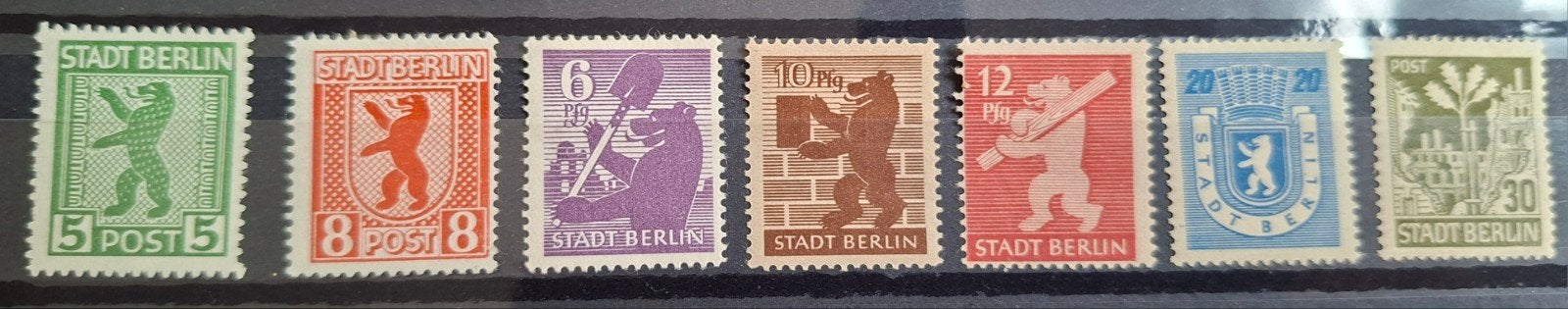 Duitsland 1945. Berlijn & Brandenburg. Ongestempeld., Postzegels en Munten, Verzenden, BRD
