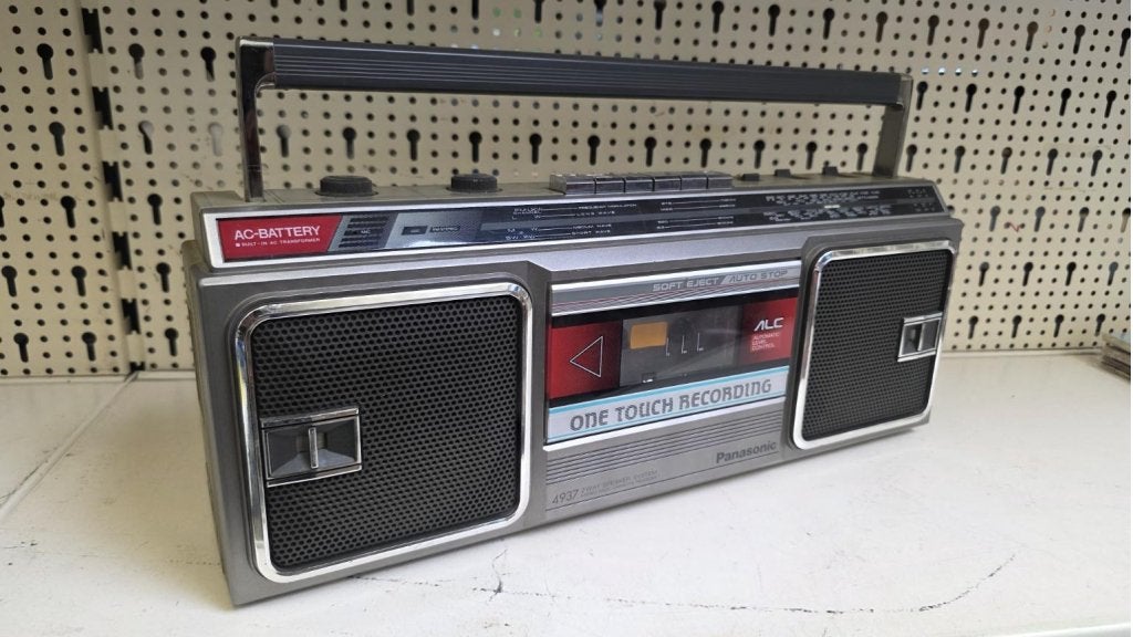 Vintage Panasonic RX-4937L Stereo Radio Cassette Recorder, Ophalen of Verzenden
