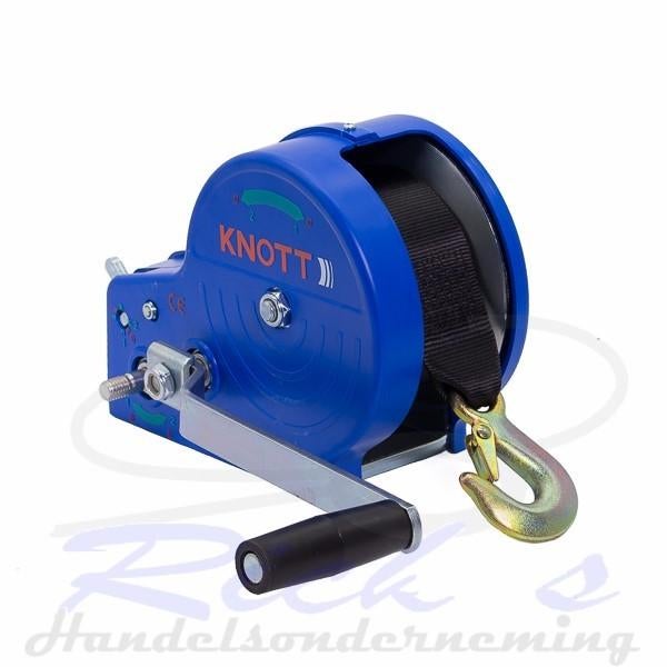 Bootlier/ handlier KNOTT ongeremd 1150 kg incl 7 meter band, Watersport en Boten, Accessoires en Onderhoud, Nieuw, Overige typen