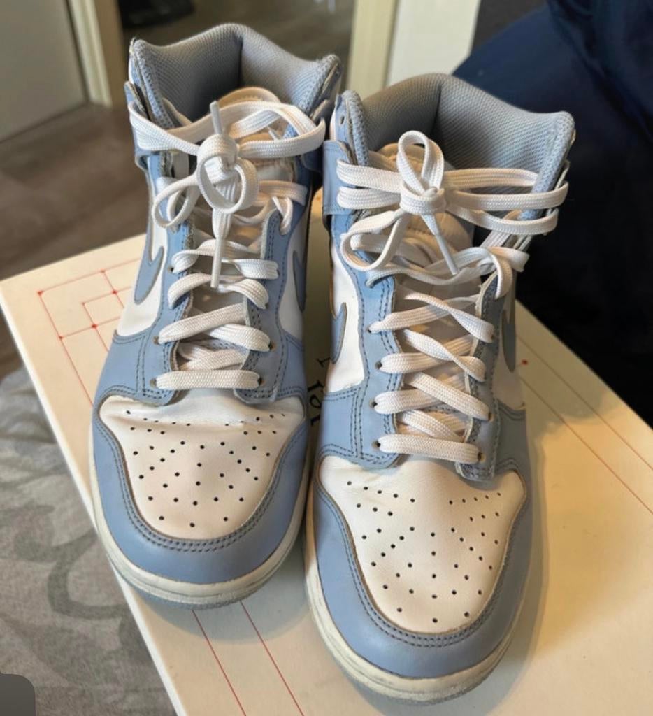 Hoge Nike sneakers maat 37,5, Ophalen of Verzenden, Gedragen, Blauw, Sneakers of Gympen