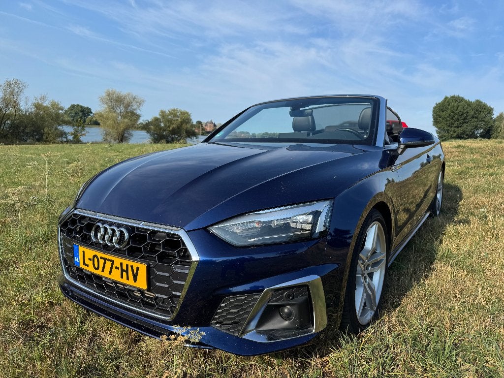 Audi A5 Cabrio Launch edition sport |  S-Line | Navarrablauw, Auto's, Audi, Alcantara, 93 €/maand, 1630 kg, A5
