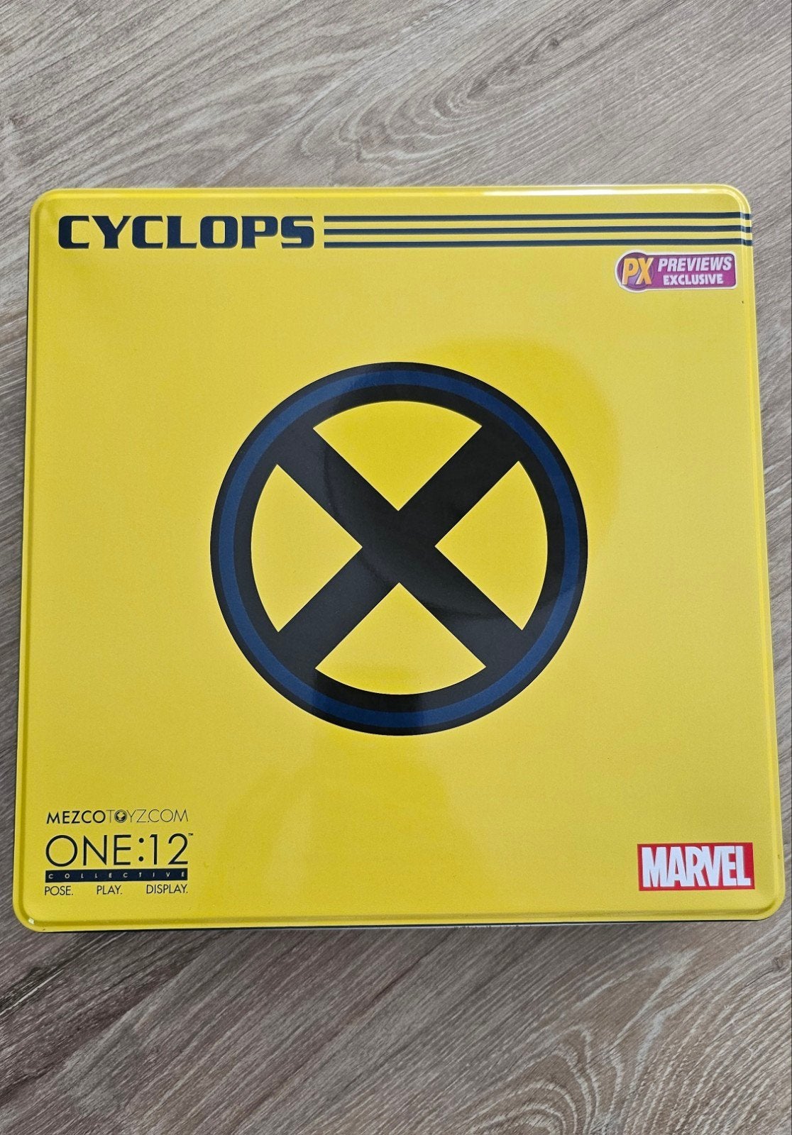Mezco One:12 Collective Cyclops PX Previews Exclusive, Ophalen of Verzenden, Zo goed als nieuw