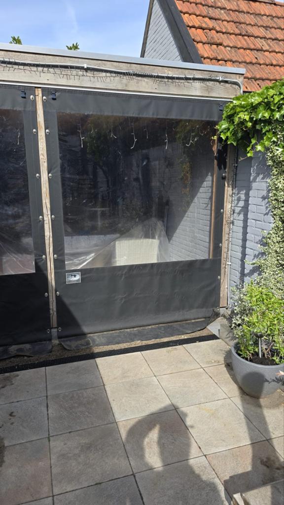 Veranda zeilen, Tuin en Terras, Overkappingen, Zo goed als nieuw, Veranda, Ophalen