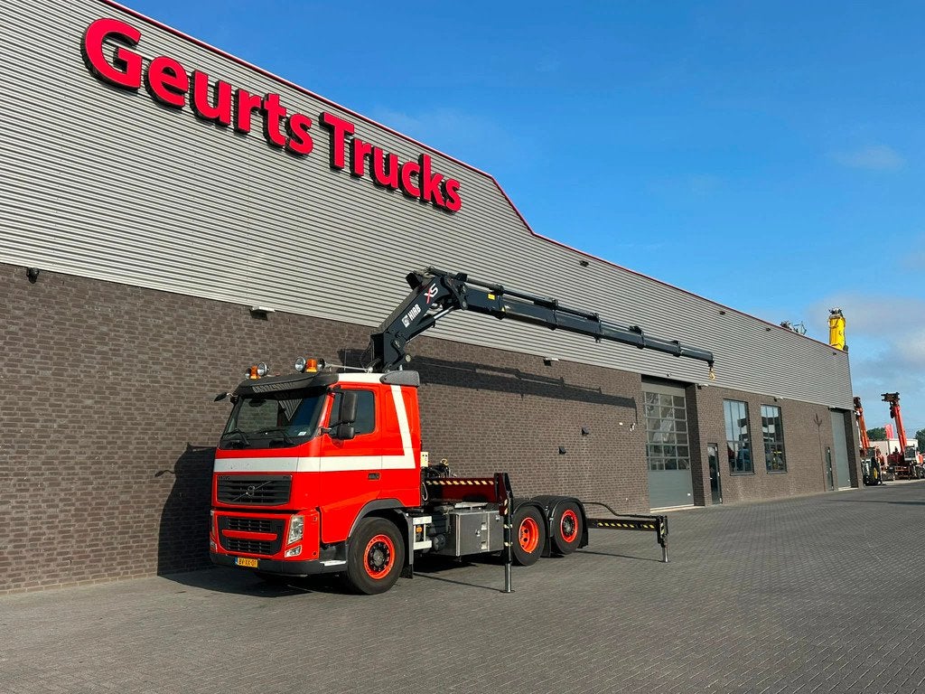Volvo FH 420 6X2 MET HIAB 477-EP 5 HIPRO KRAAN/KRAN/CRANE/GR, Automaat, Euro 5, Overige kleuren, Origineel Nederlands