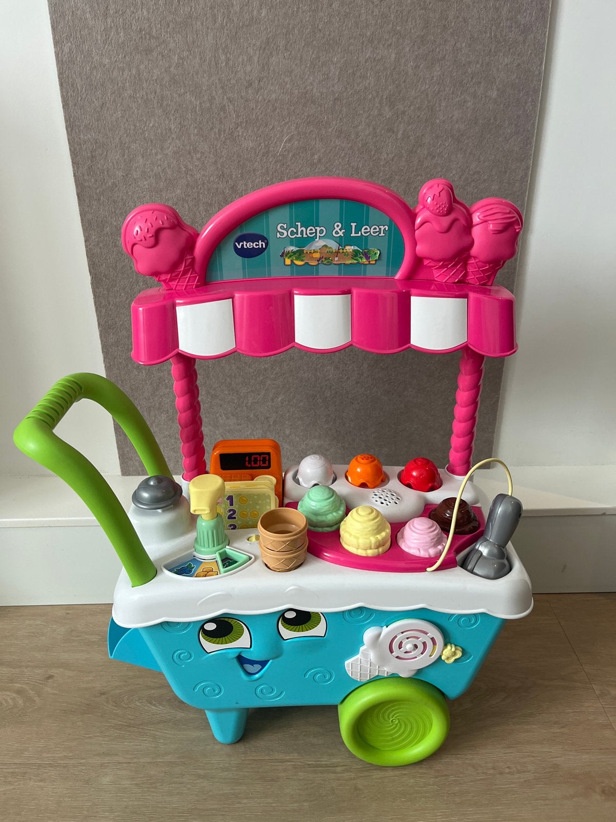 Vtech IJscowagen - Schep & Leer, Ophalen, Gebruikt, Ontdekken, Met geluid