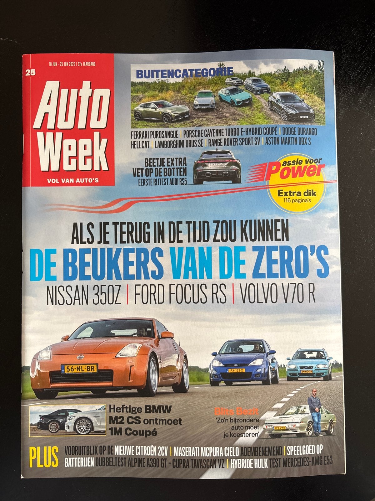 AutoWeek Magazine - De Beukers van de Zero's, Ophalen of Verzenden, Nieuw
