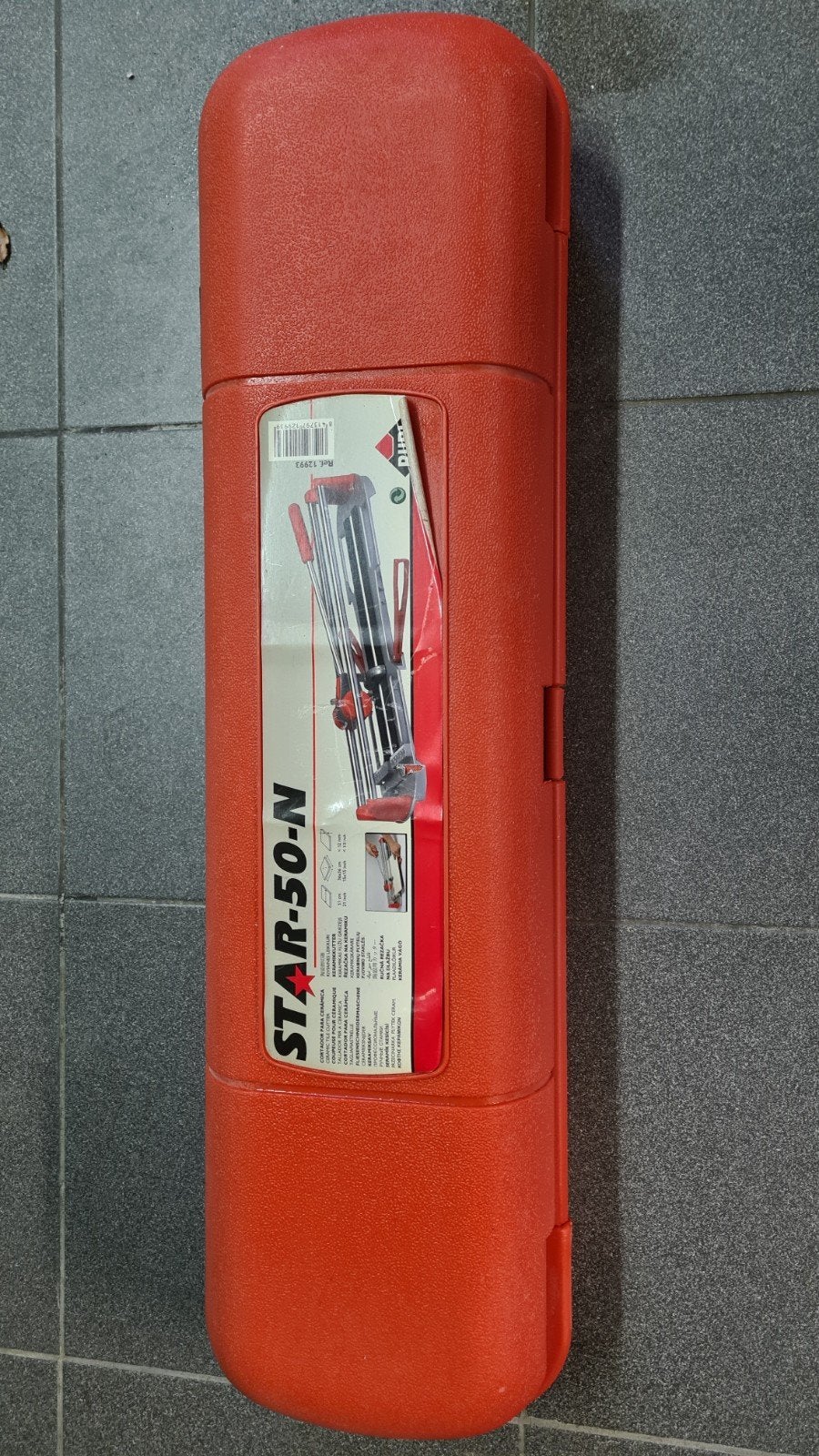Rubi Star-50-N Tegelsnijder met Koffer - Zo goed als nieuw, Ophalen of Verzenden, Zo goed als nieuw