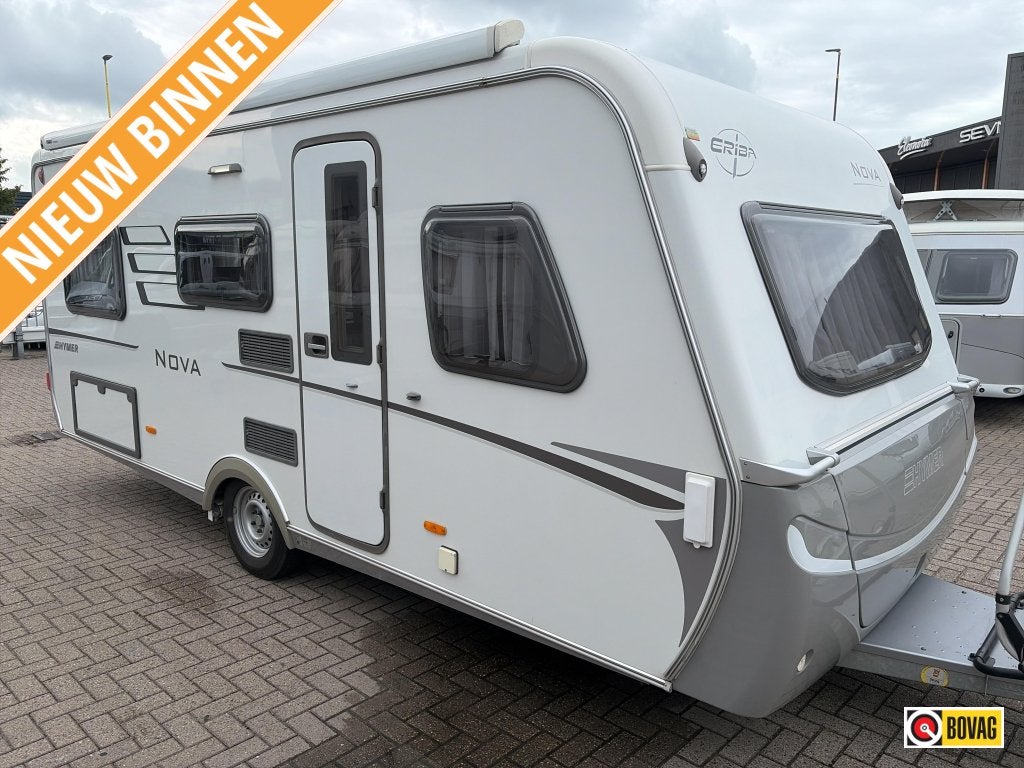 ERIBA Nova 495 HN 2014 | MOVER | LUIFEL | FIETSDR, Bedrijf, 5 tot 6 meter, Eriba, 1250 - 1500 kg