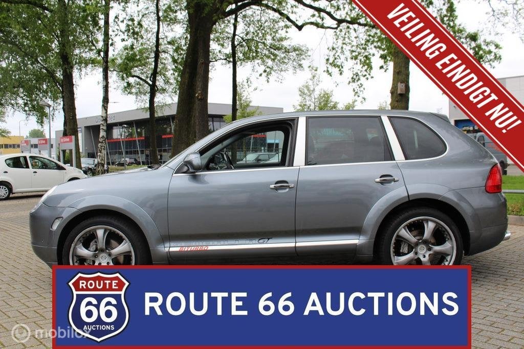 Porsche Cayenne | 2004 | Route 66 Auctions, Auto's, Porsche, Cayenne, Gebruikt, Overige carrosserieën, Zwart