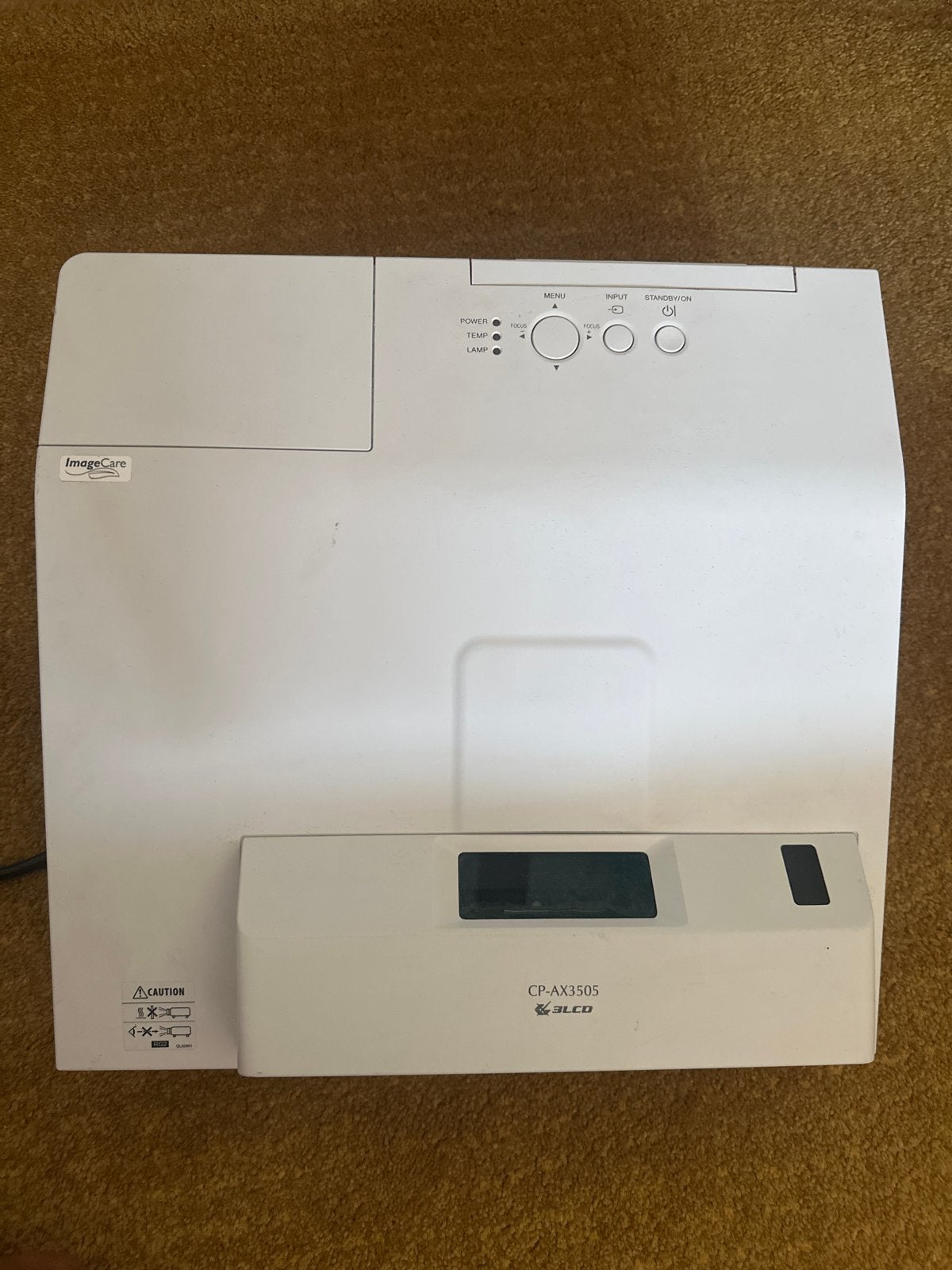 Hitachi CP-AX3505 3LCD short throw Projector, Audio, Tv en Foto, Beamers, Zo goed als nieuw, LCD, Overige resoluties, Ophalen
