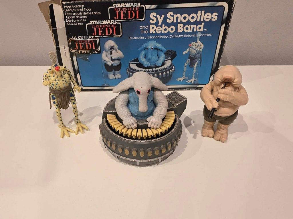 Vintage Star Wars Sy Snootles &Max Rebo Band 1983 Trilogo!!!, Verzamelen, Star Wars, Ophalen, Zo goed als nieuw, Actiefiguurtje