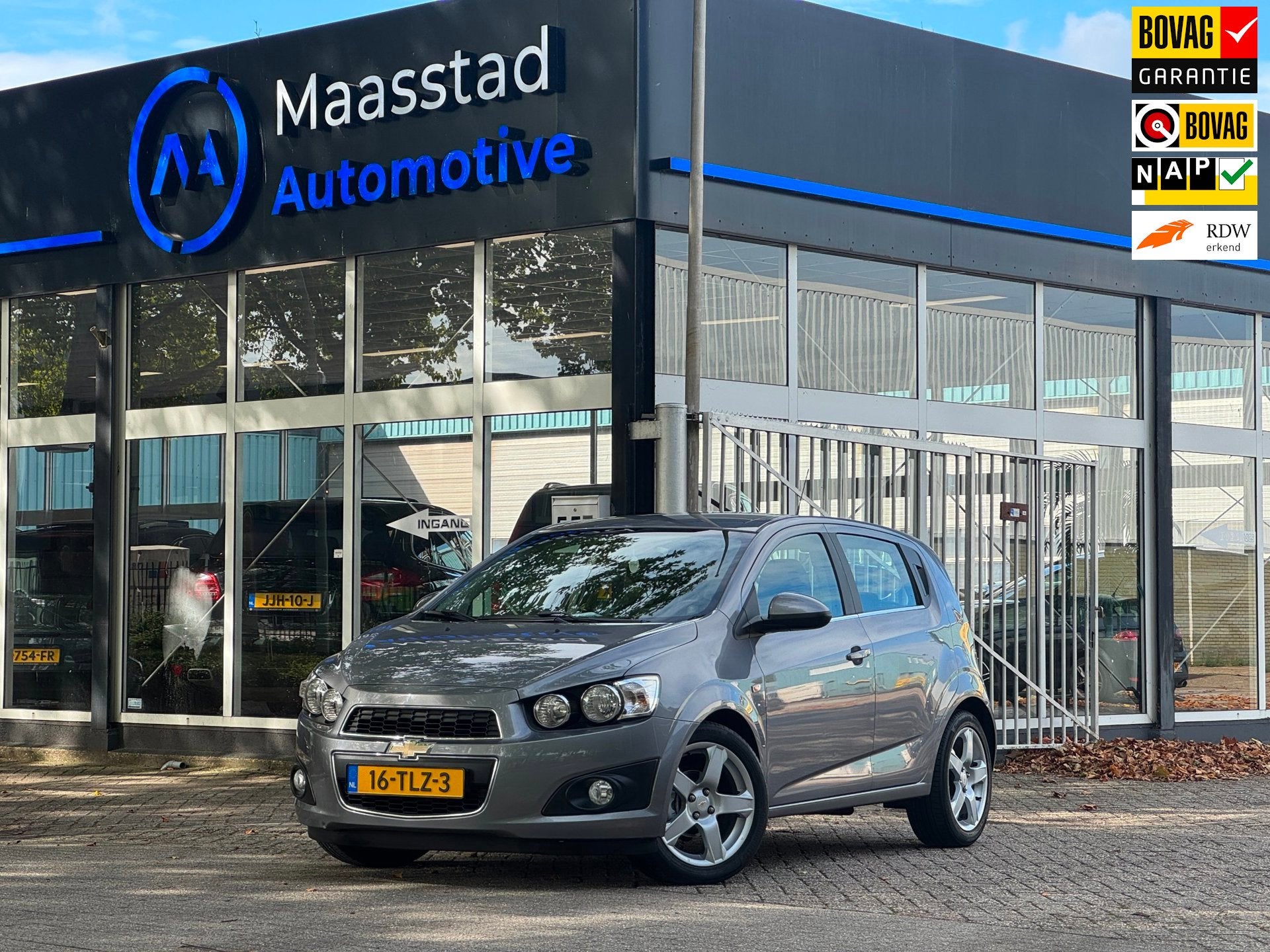 Chevrolet Aveo 1.4 LTZ Cruise Airco 5drs NWE APK Zuinig en B, Auto's, Voorwielaandrijving, Euro 5, 101 pk, Gebruikt