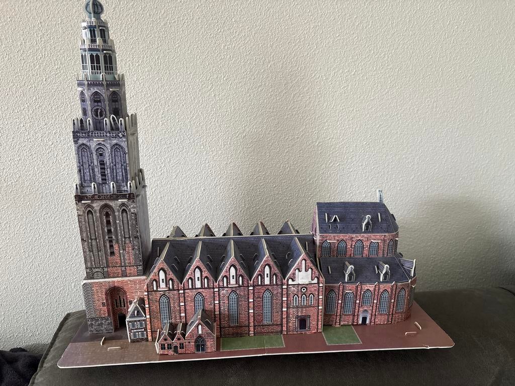 3D Puzzel Martini Toren Groningen !, Ophalen, Zo goed als nieuw, Rubik's of 3D-puzzel