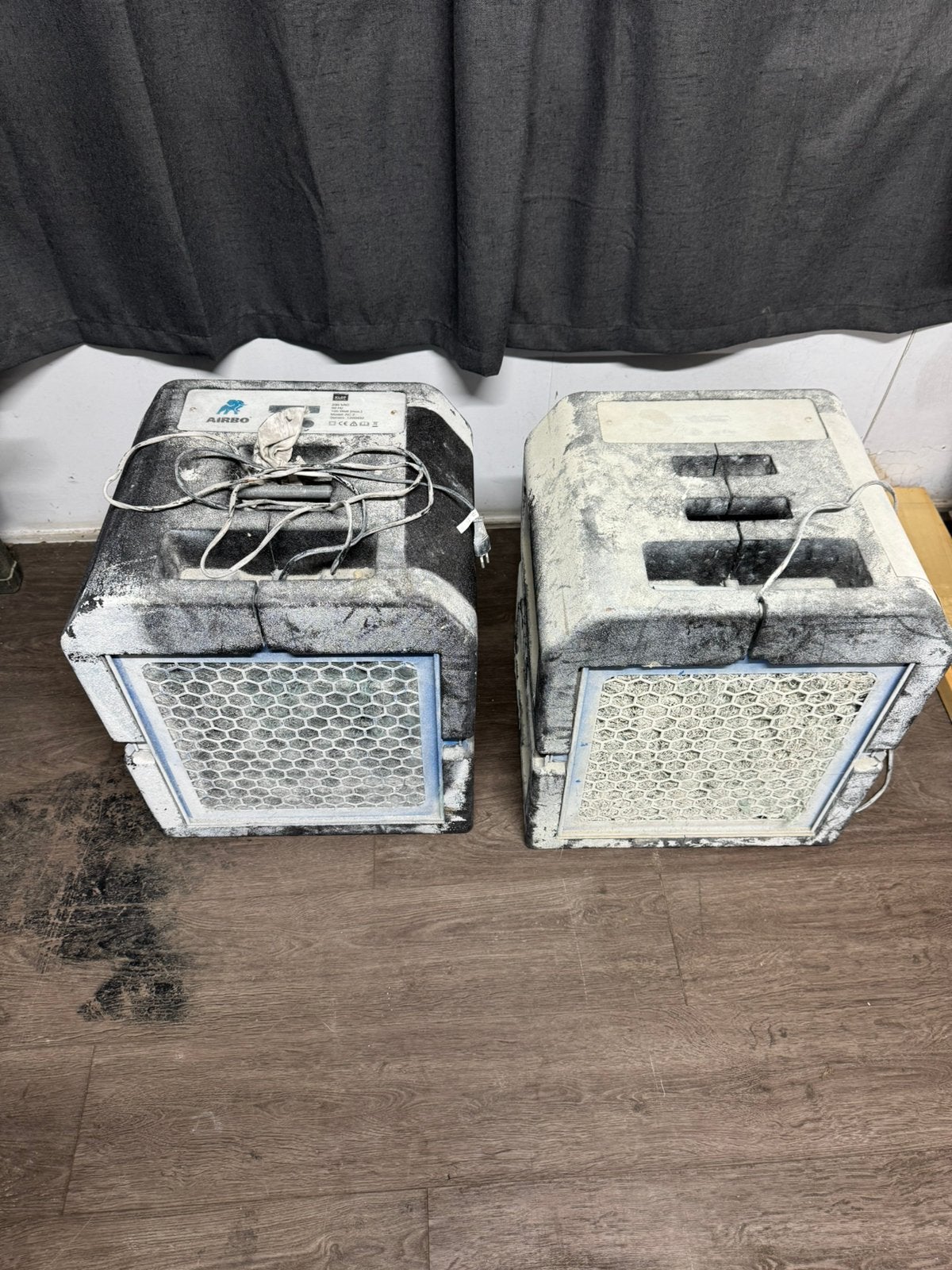 Te koop 2 Airbo klop afzuiger voor verfnevel, Ophalen of Verzenden, Zo goed als nieuw, Overige typen