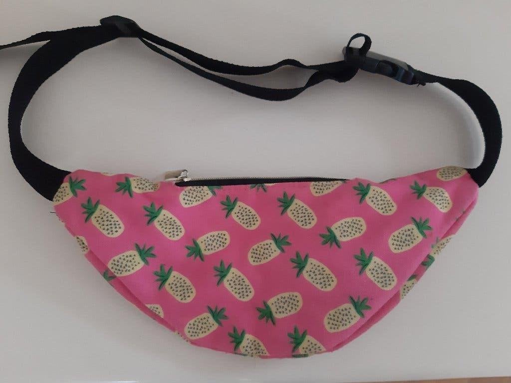 Roze heuptasje met ananasprint (Hema), Ophalen of Verzenden, Zo goed als nieuw, Roze, Overige typen