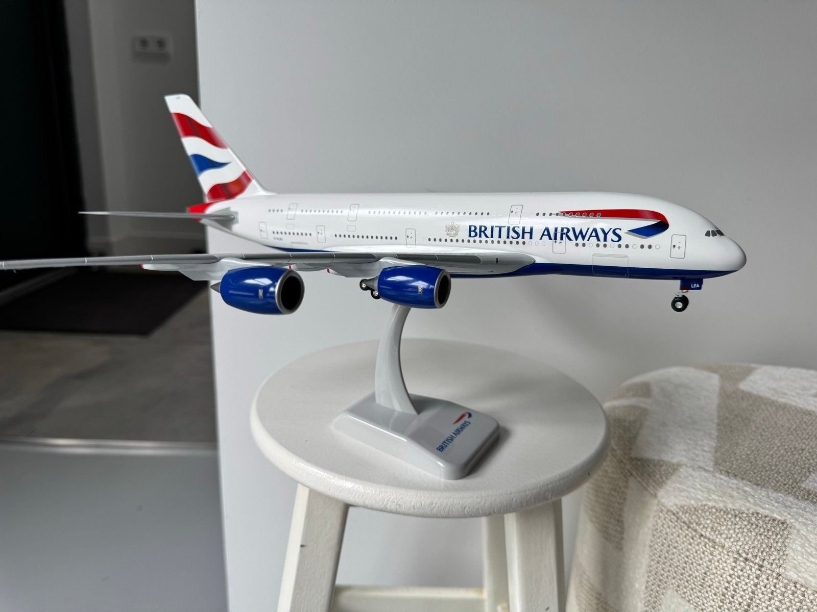 British Airways A380 modelvliegtuig schaal 1:200, Verzamelen, Ophalen of Verzenden, Zo goed als nieuw