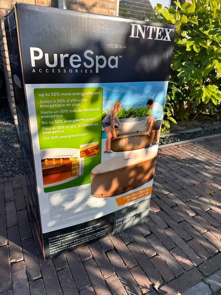 Intex cover voor Jacuzzi 196cm diameter, Ophalen, Nieuw, Afdekzeil, Vast