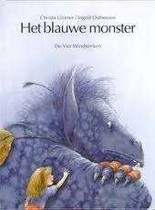 Christa Unzner: Het blauwe monster. Hardcover, grootformaat, Boeken, Christa Unzner, Fictie algemeen, Jongen of Meisje, Ophalen of Verzenden