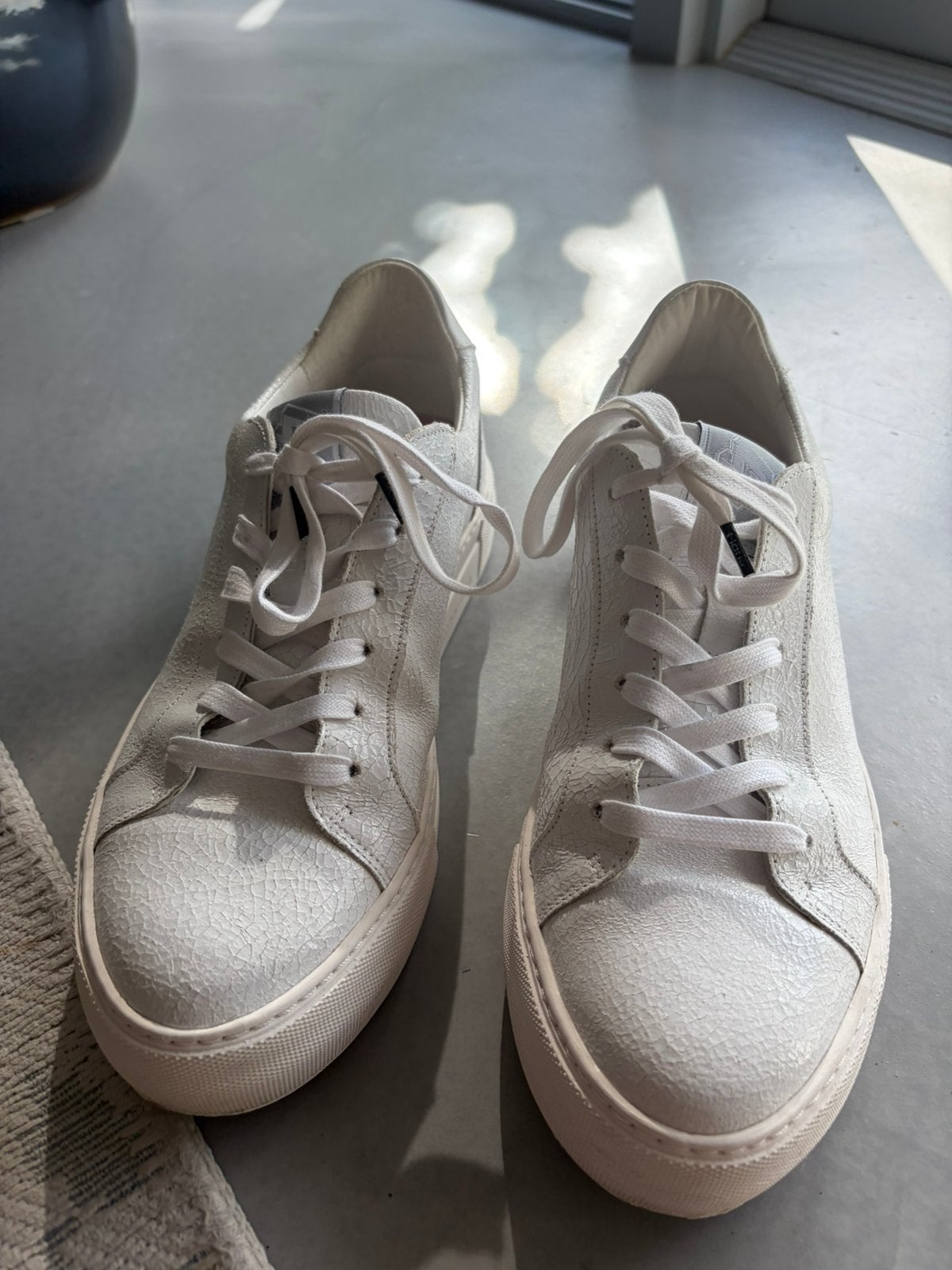 Floris van Bommel sneakers, maat 41, wit leer, Verzenden, Wit, Nieuw, Sneakers of Gympen
