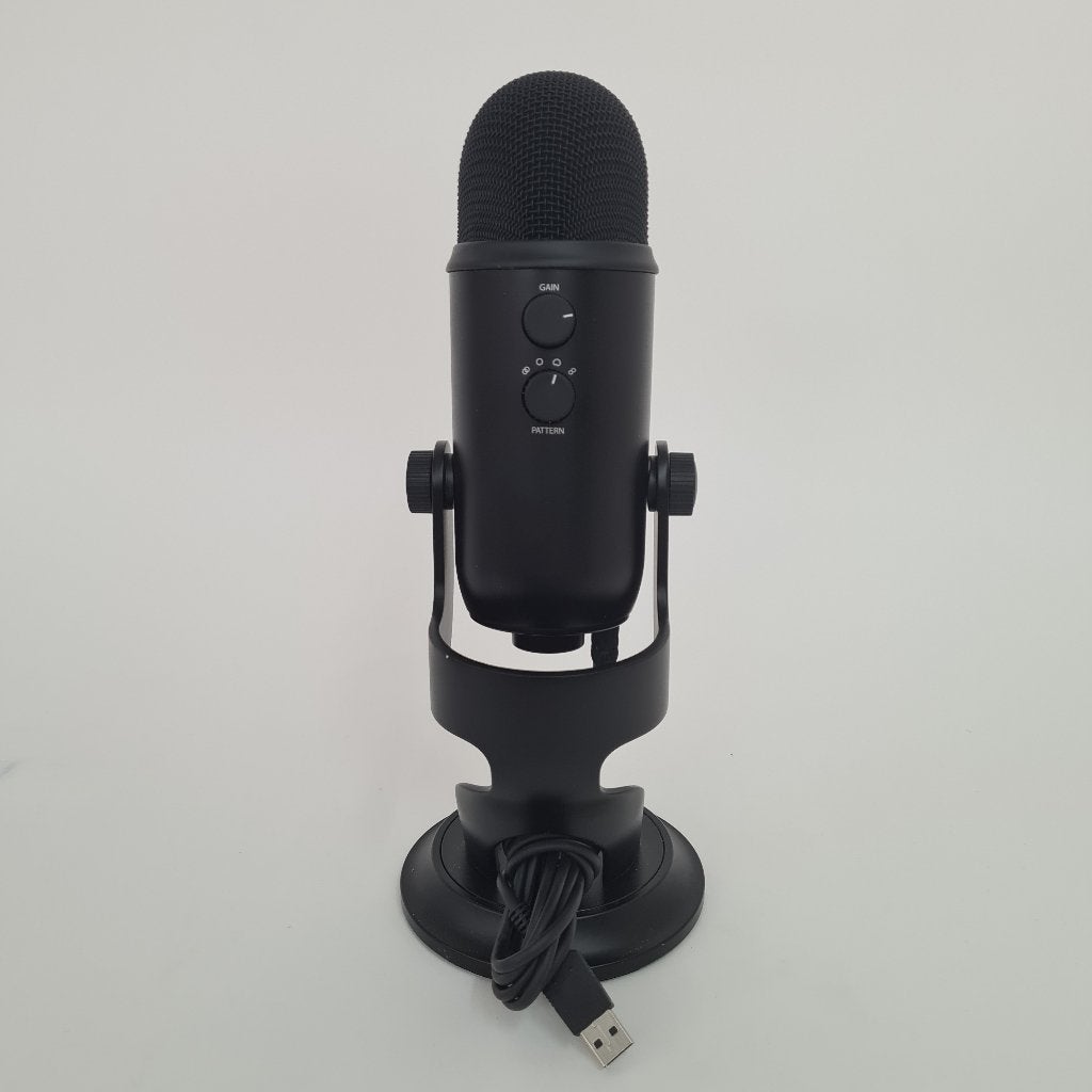 Logitech Blue Yeti Microfoon, Ophalen of Verzenden, Gebruikt, Studiomicrofoon