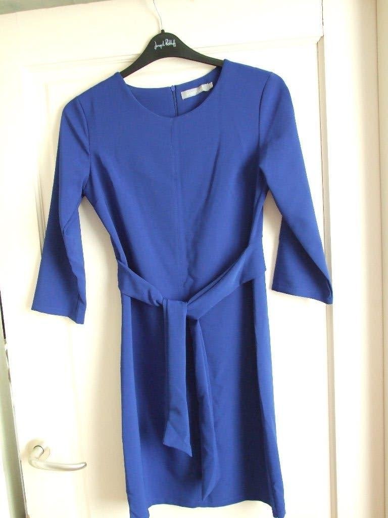 Mention nieuw koningsblauw jurkje M, Maat 38/40 (M), Blauw, Nieuw, Knielengte