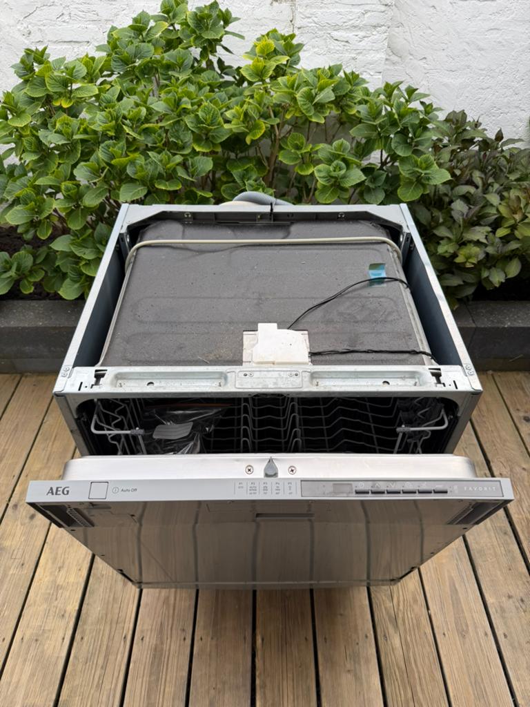 Aeg vaatwasser volleidg inbouw automatisch open A++, Witgoed en Apparatuur, Vaatwasmachines, Ophalen of Verzenden, Zo goed als nieuw