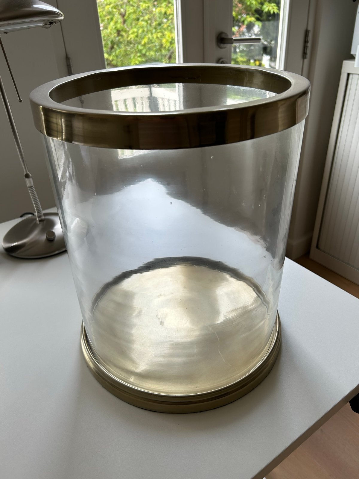 Rivièra Maison hurricane/windlicht 2 stuks, Ophalen, Overige kleuren, Minder dan 50 cm, Glas