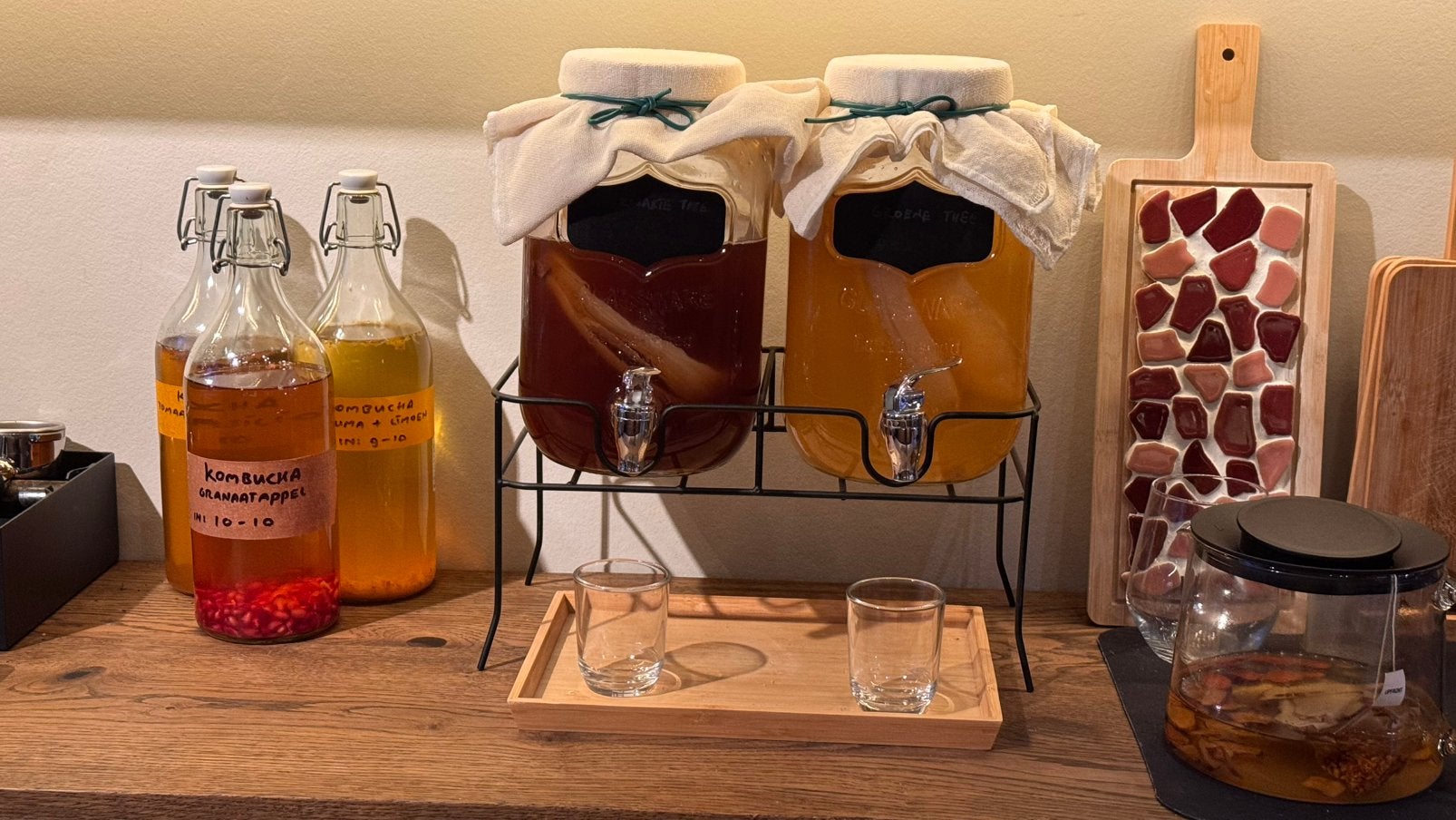 Zelfgekweekte biologische Kombucha SCOBY | Actieve cultuur, Ophalen of Verzenden